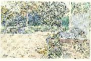 Carl Larsson min gardsplan Spain oil painting artist